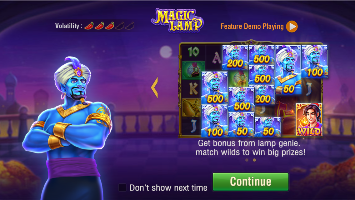 Magic Lamp Screenshot