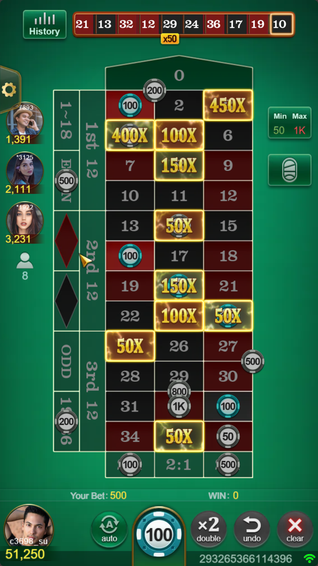 European Roulette Screenshot 3