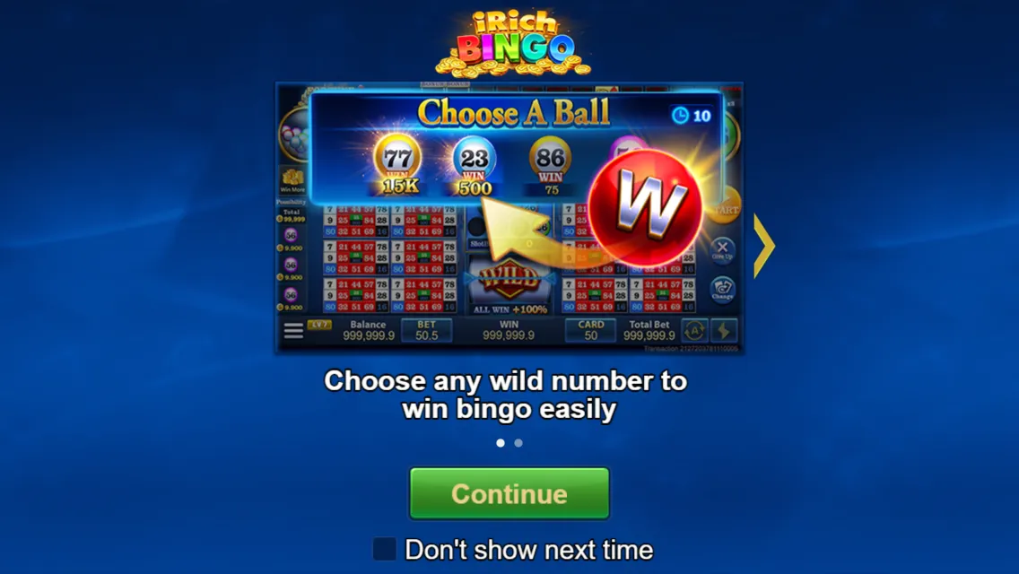 iRich Bingo Screenshot 1