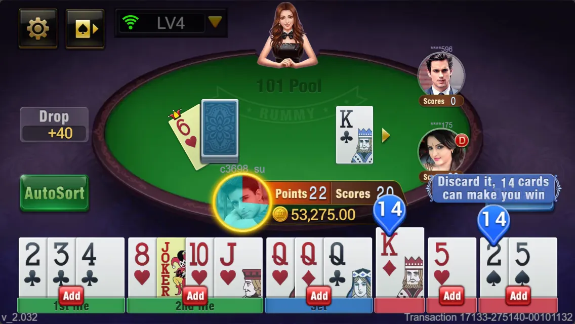 Pool Rummy Screenshot 2