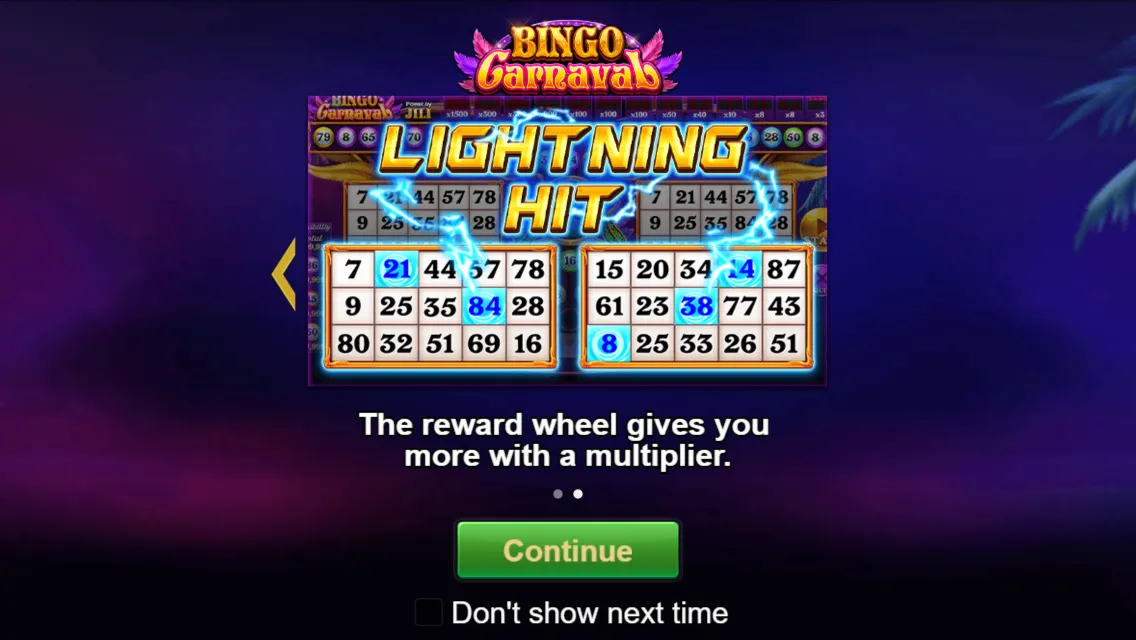 Bingo Carnaval Screenshot