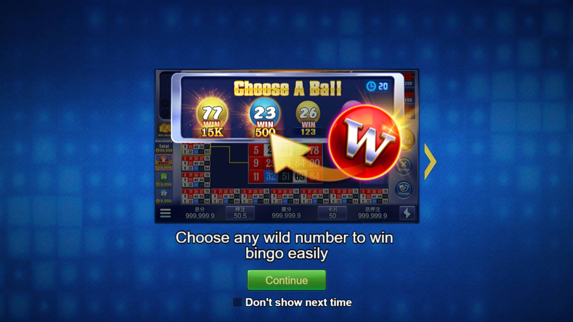 Jackpot Bingo Screenshot 1