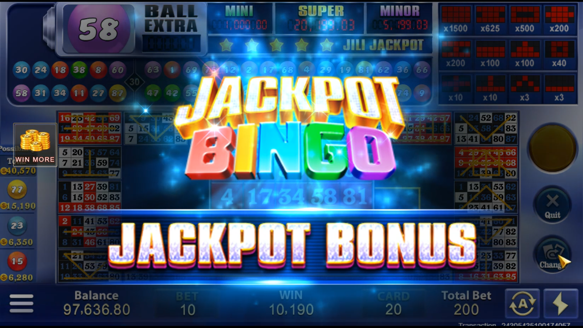 Jackpot Bingo Screenshot 4