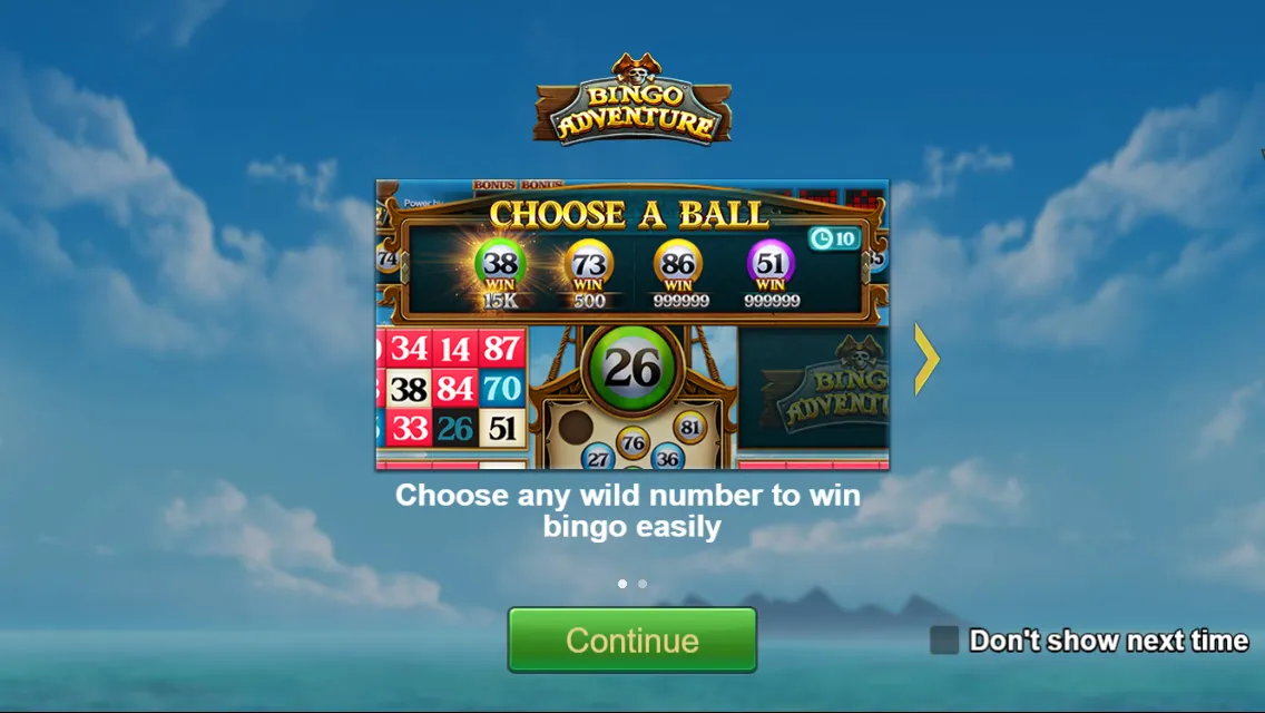 BINGO ADVENTURE Screenshot