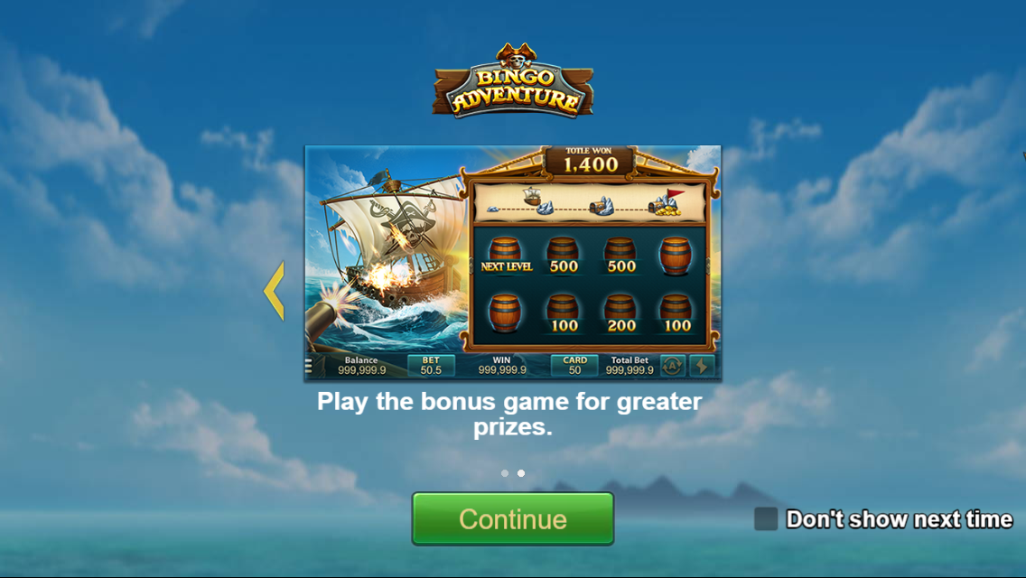 BINGO ADVENTURE Screenshot