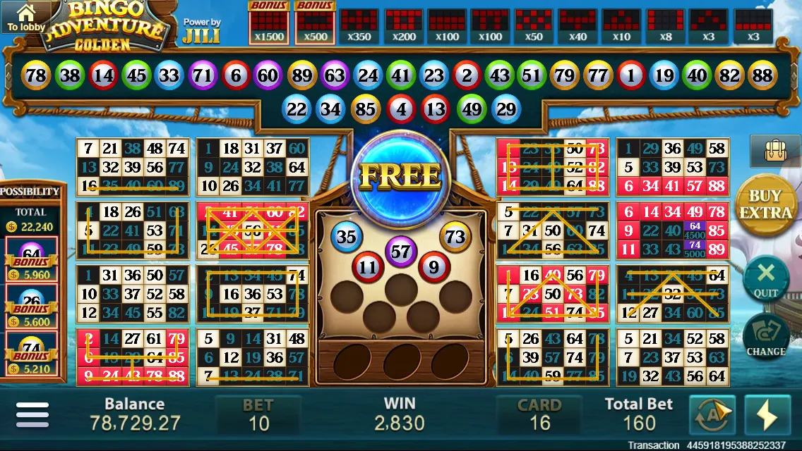 BINGO ADVENTURE Screenshot