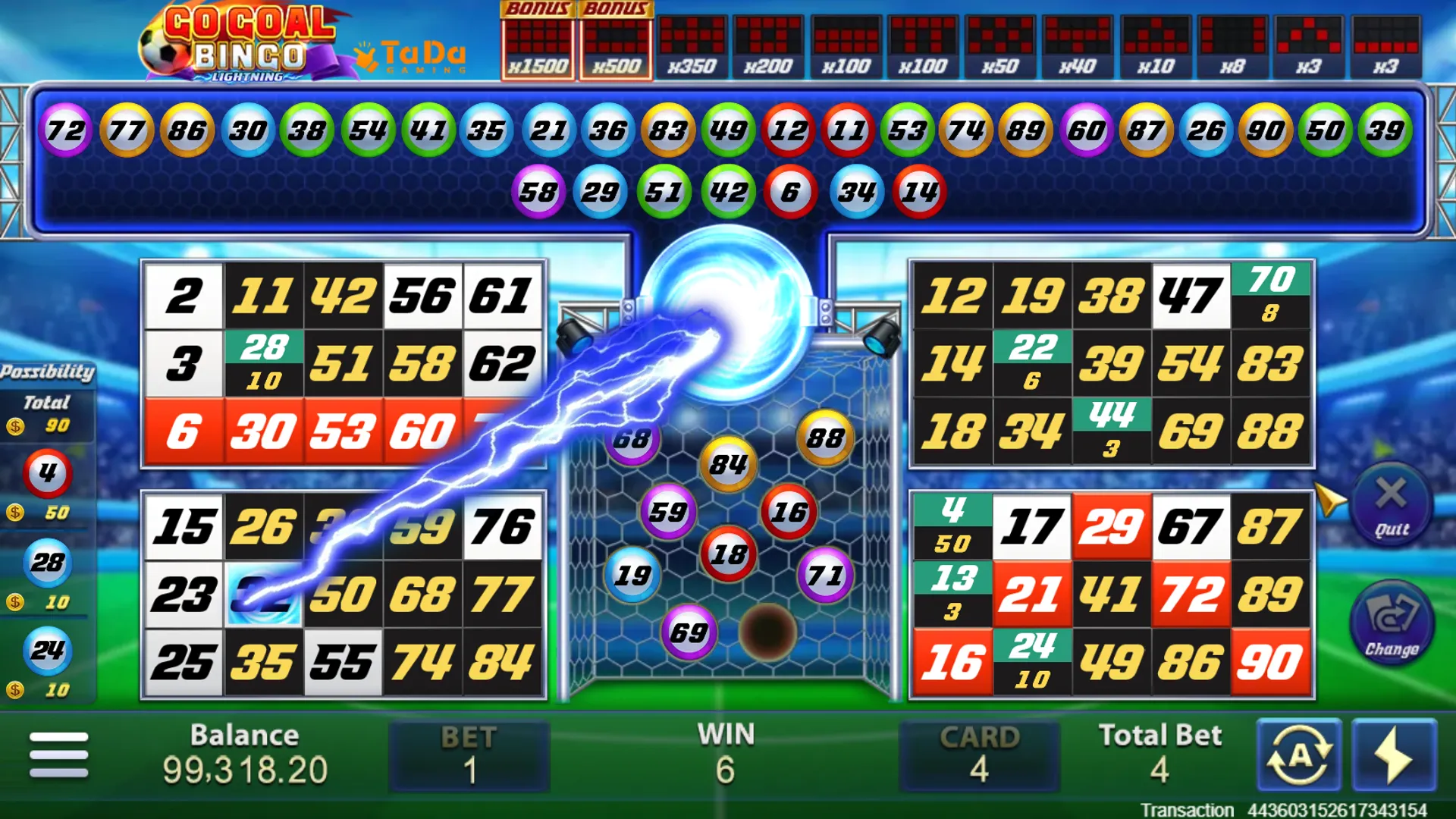 GO GOAL BINGO Screenshot 4