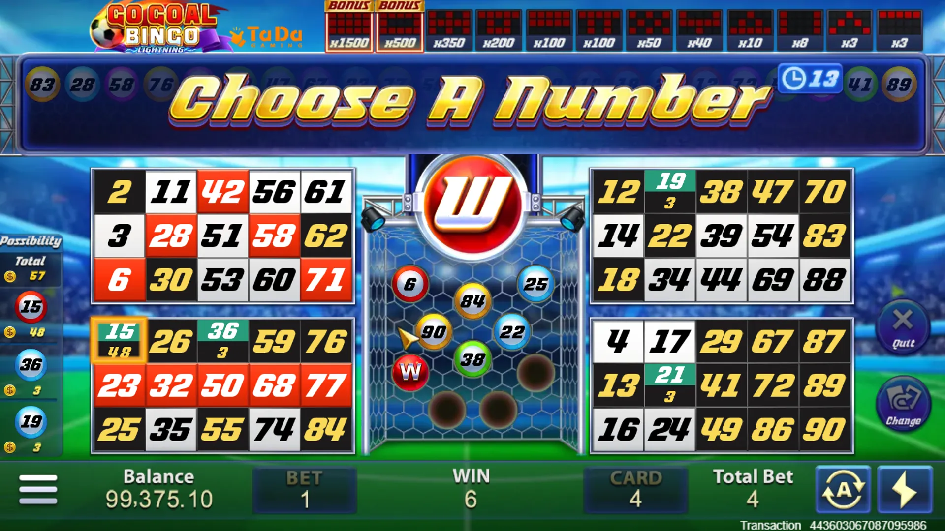GO GOAL BINGO Screenshot 5