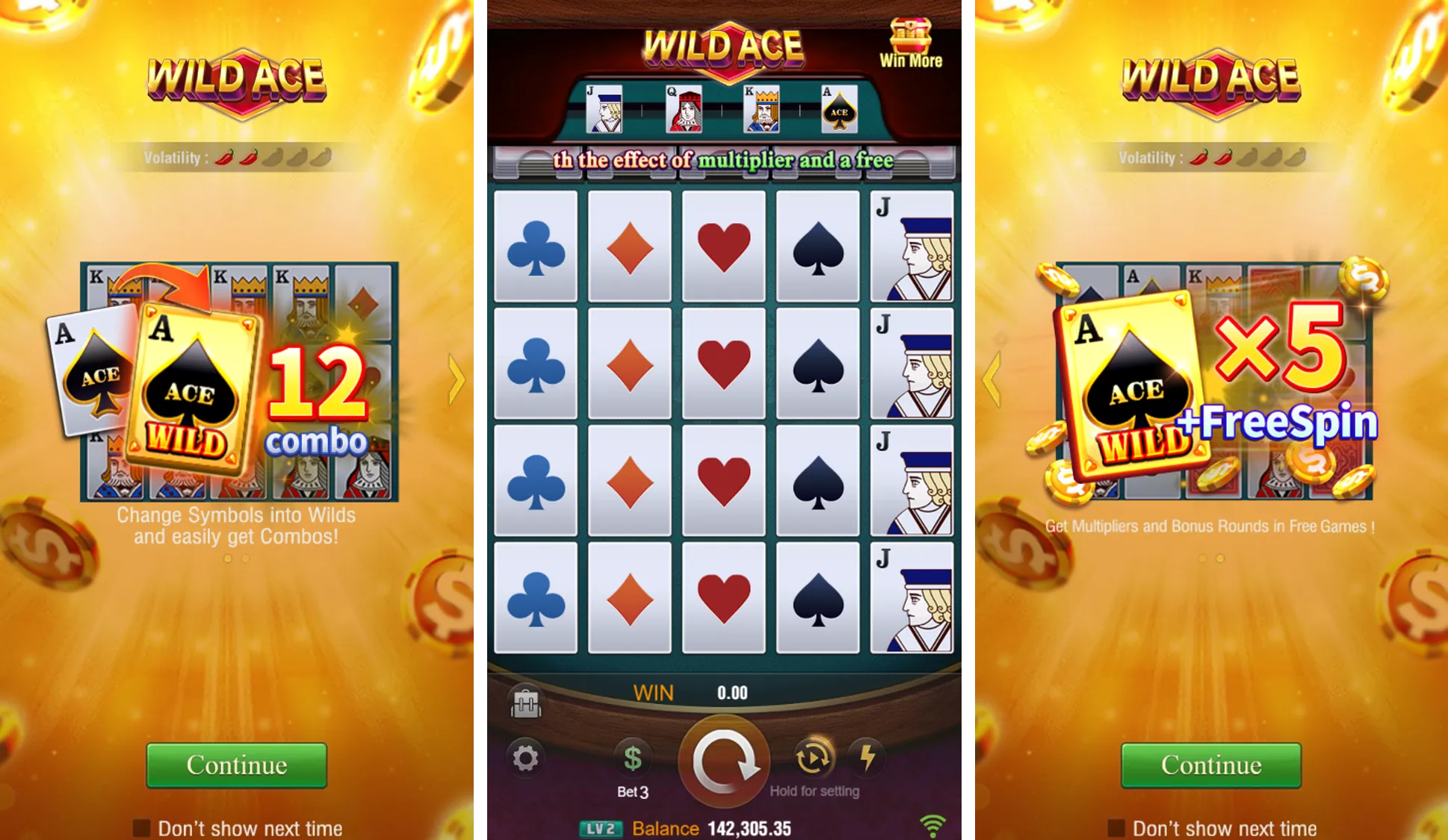 WILD ACE Screenshot 1