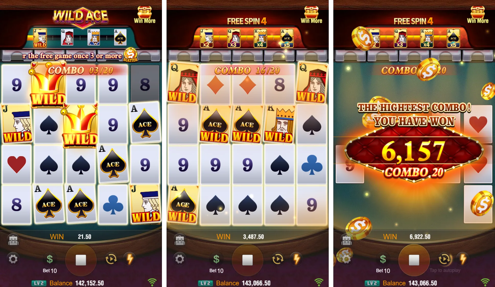 WILD ACE Screenshot 2