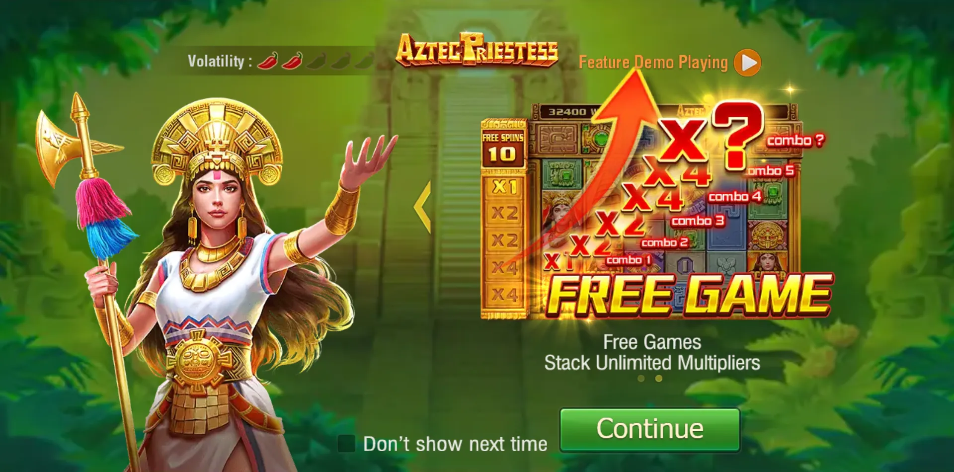 Aztec Priestess Screenshot 2