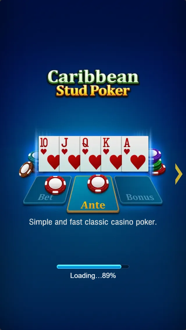 Caribbean Stud Poker Screenshot 1