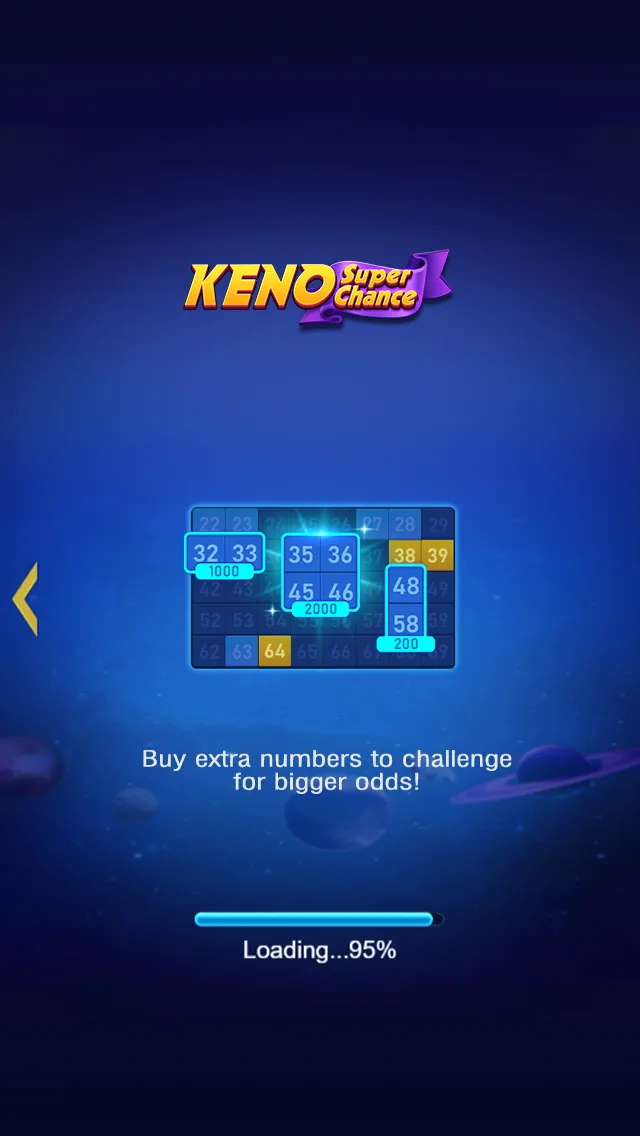 Keno Super Chance Screenshot