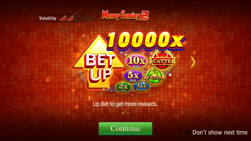 Money Coming Expand Bets Screenshot 1
