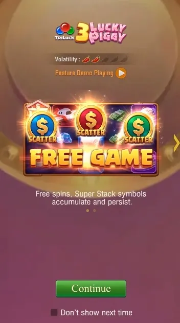 3 Lucky Piggy Screenshot 1