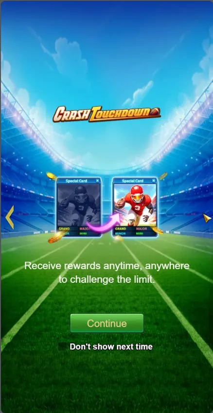 Crash Touchdown Screenshot 1