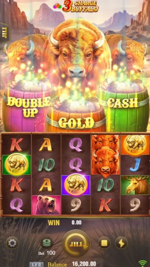 3 Charge Buffalo Screenshot