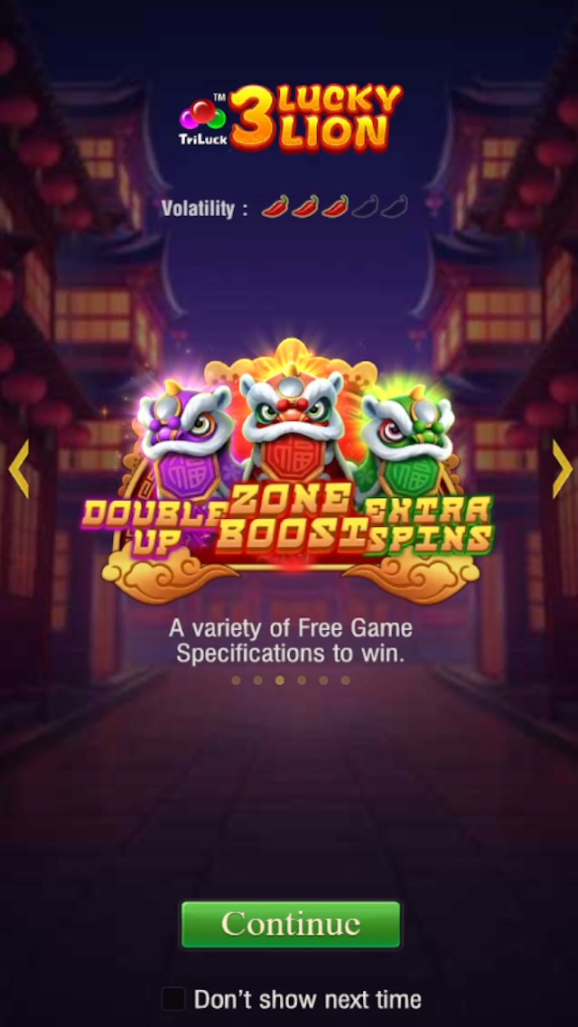 3 LUCKY LION screenshot 2
