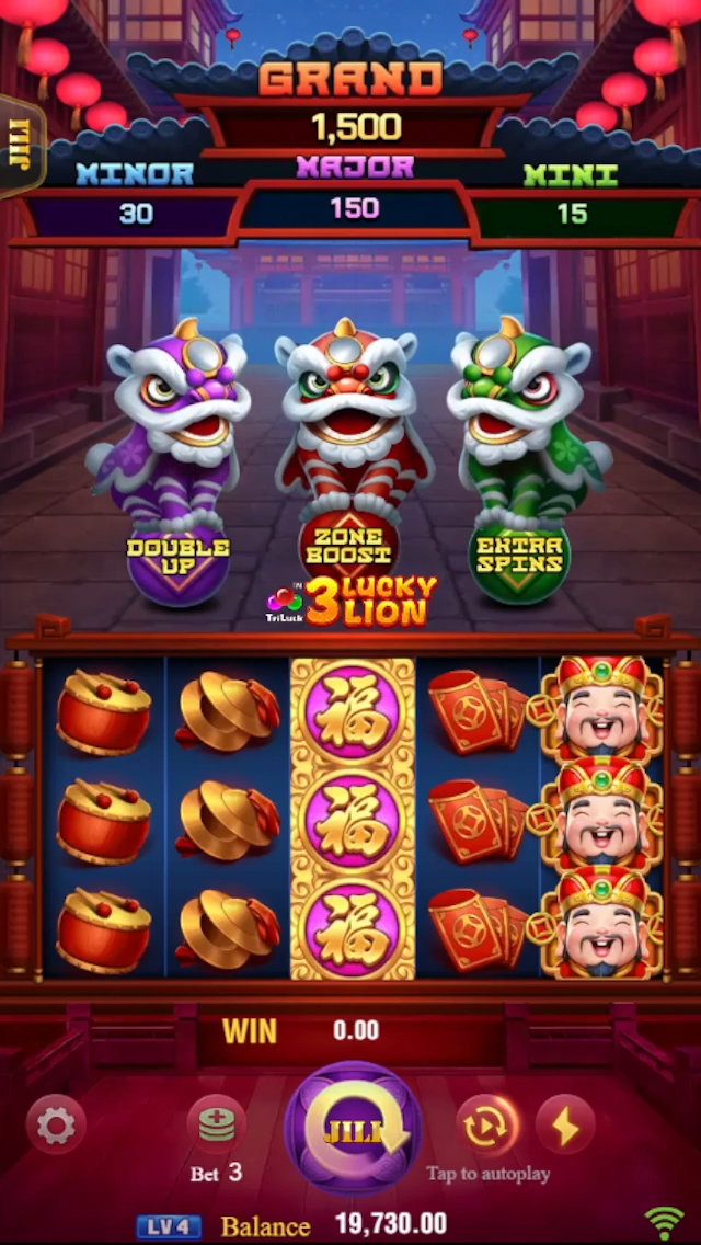 3 LUCKY LION screenshot 3