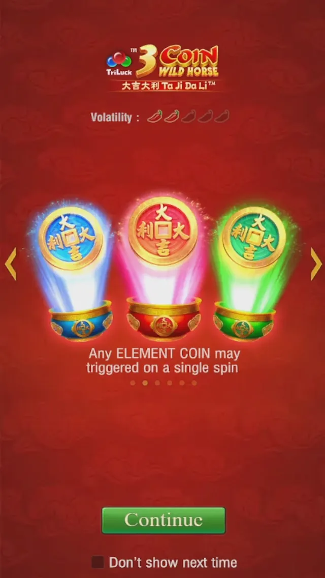 3 Coin Wild Horse Screenshot