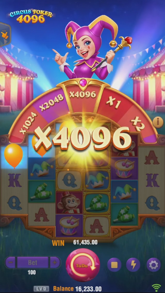 Circus Joker 4096 screenshot 3