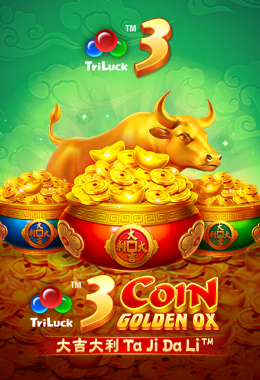 3 Coin Golden OX slot game cover in the jili-games.in information catalog