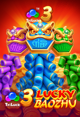 3 Lucky Baozhu slot game cover in the jili-games.in information catalog