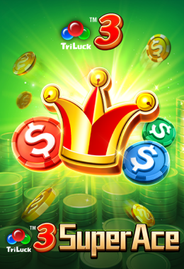 3 Super Ace slot game cover in the jili-games.in information catalog