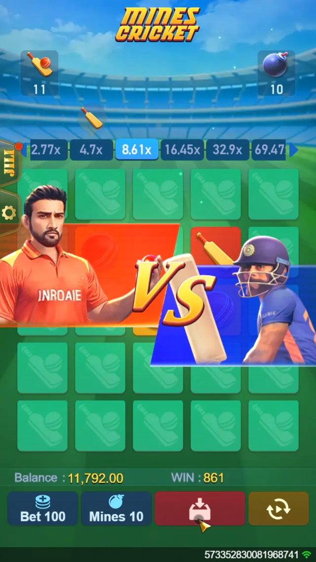 Mines Cricket screenshot 2