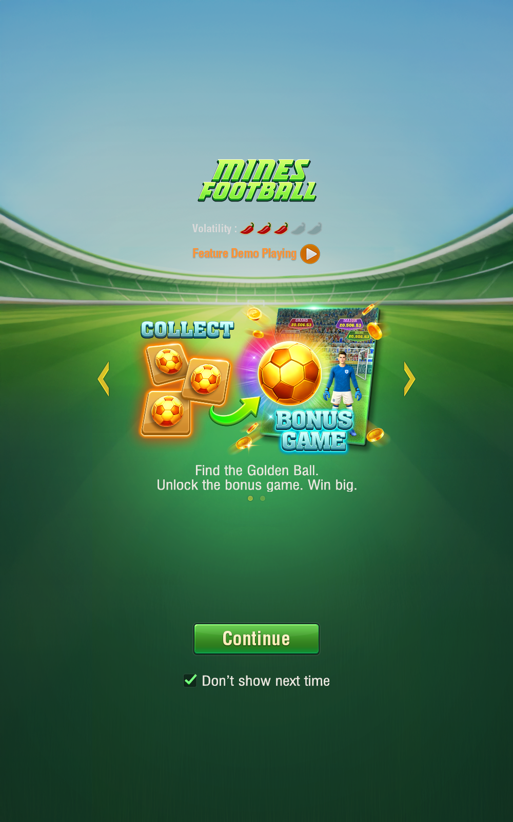 Mines football screenshot 2