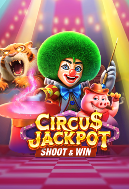 Circus Jackpot fishing game cover in the jili-games.in information catalog