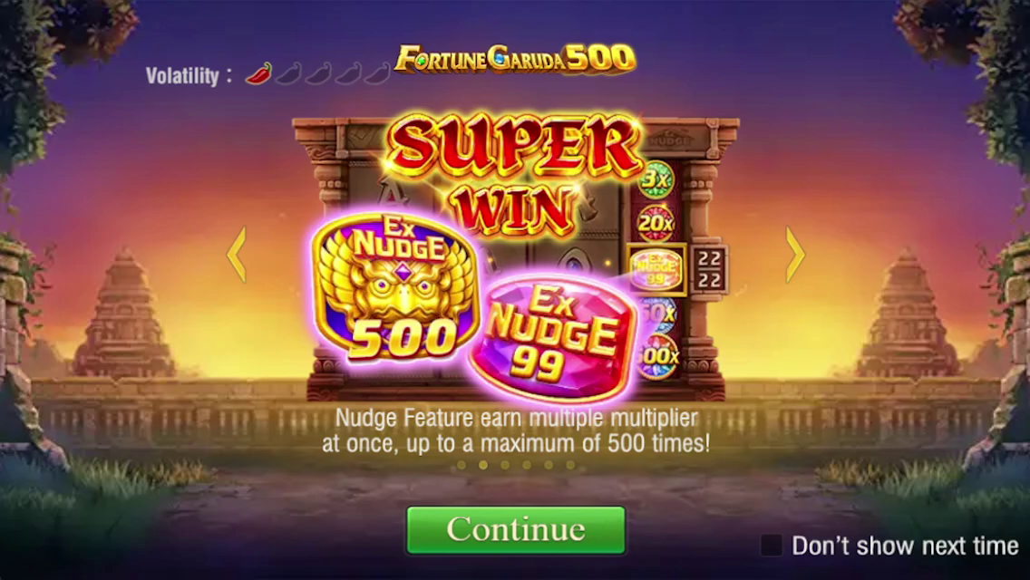 Fortune Garuda 500 screenshot 1