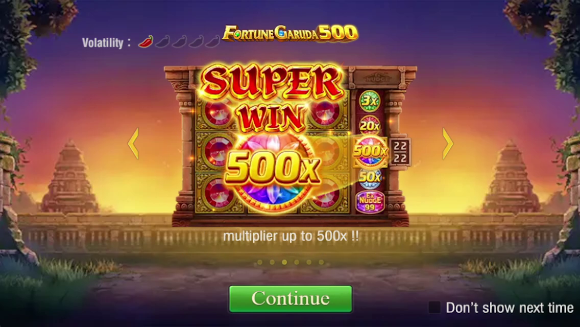 Fortune Garuda 500 screenshot 2
