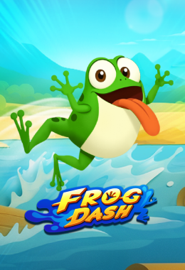 Frog Dash casino game cover in the jili-games.in information catalog