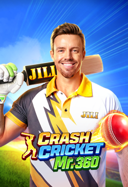 Crash Cricket Legend slot game cover in the jili-games.in information catalog