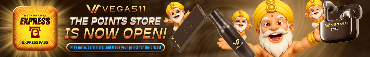 Vegas11 Points Store: Play More, Grab More!